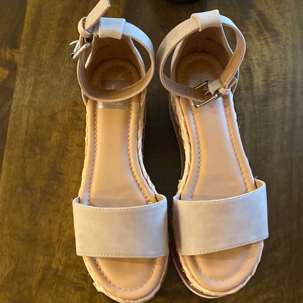 Dolce Vita Baker Stone platform sandals